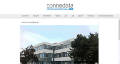 Desktop Screenshot of connedata.de