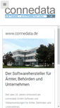 Mobile Screenshot of connedata.de